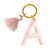 Acrylic Letter Keychain - A