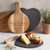 Heart Slate Cutting Board - Serve One Another in Love