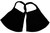 Pom Masks - Solid Black - 2/pk