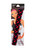 Wide PomBraid Headband - Black/Red