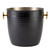 Black Hammered Ice Bucket