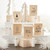 Ceramic Figurine Pine Wood Box - House