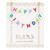Garland Cake Topper - Happy Birthday