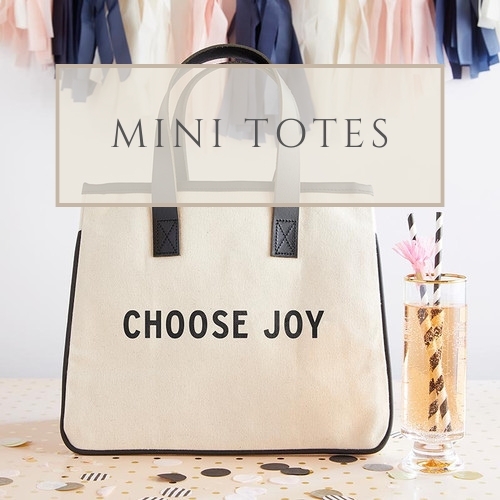 SHOP MINI TOTES