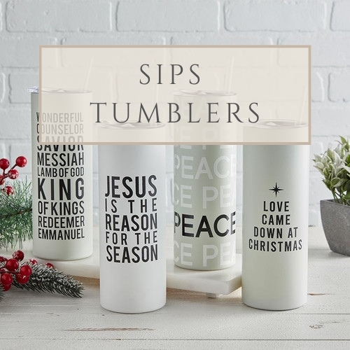 SHOP SIPS TUMBLERS