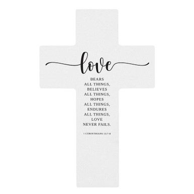 Corinthians 13 cross cutting board – GiftsPDQ