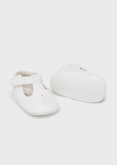 Winter White Baby Shoes