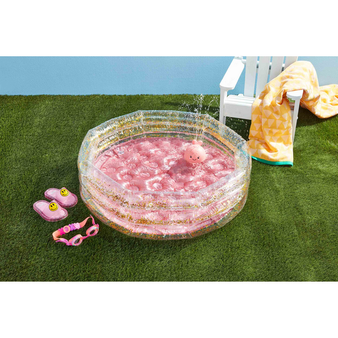 Pink Glitter Kiddie Pool