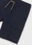 Navy Cargo Shorts w/Tie