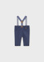 Navy Pants W/Suspenders 