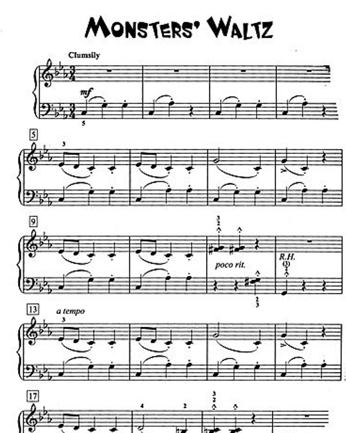 Monster Jam (Easy Piano Solos)
