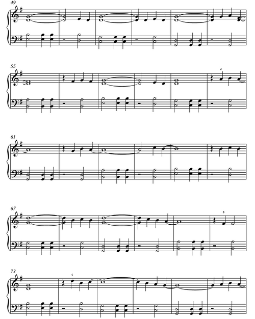 A Sky Full Of Stars (Easy Piano Cover)
