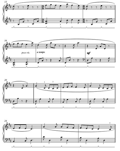 Bring a Torch, Jeanette Isabella - (Early Intermediate Piano)