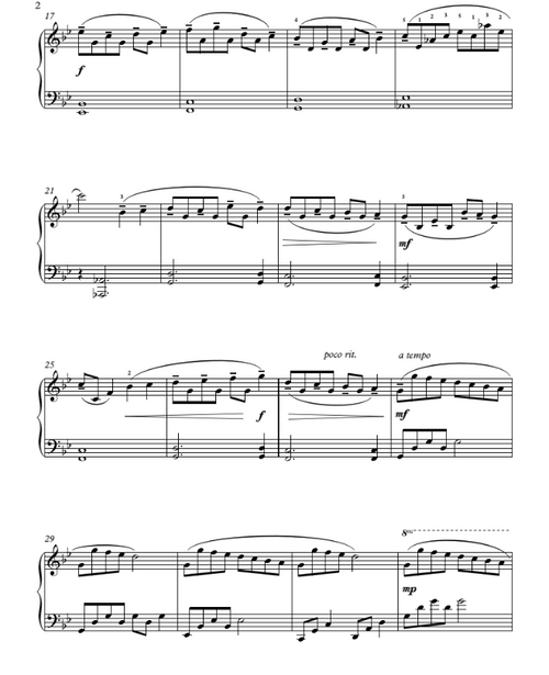 God Rest Ye Merry Gentlemen  (Int. Piano Solo Sheet Music PDF)