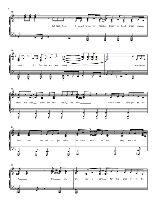 I Just Might - Bruno Mars (Late Intermediate Piano Sheet Music)