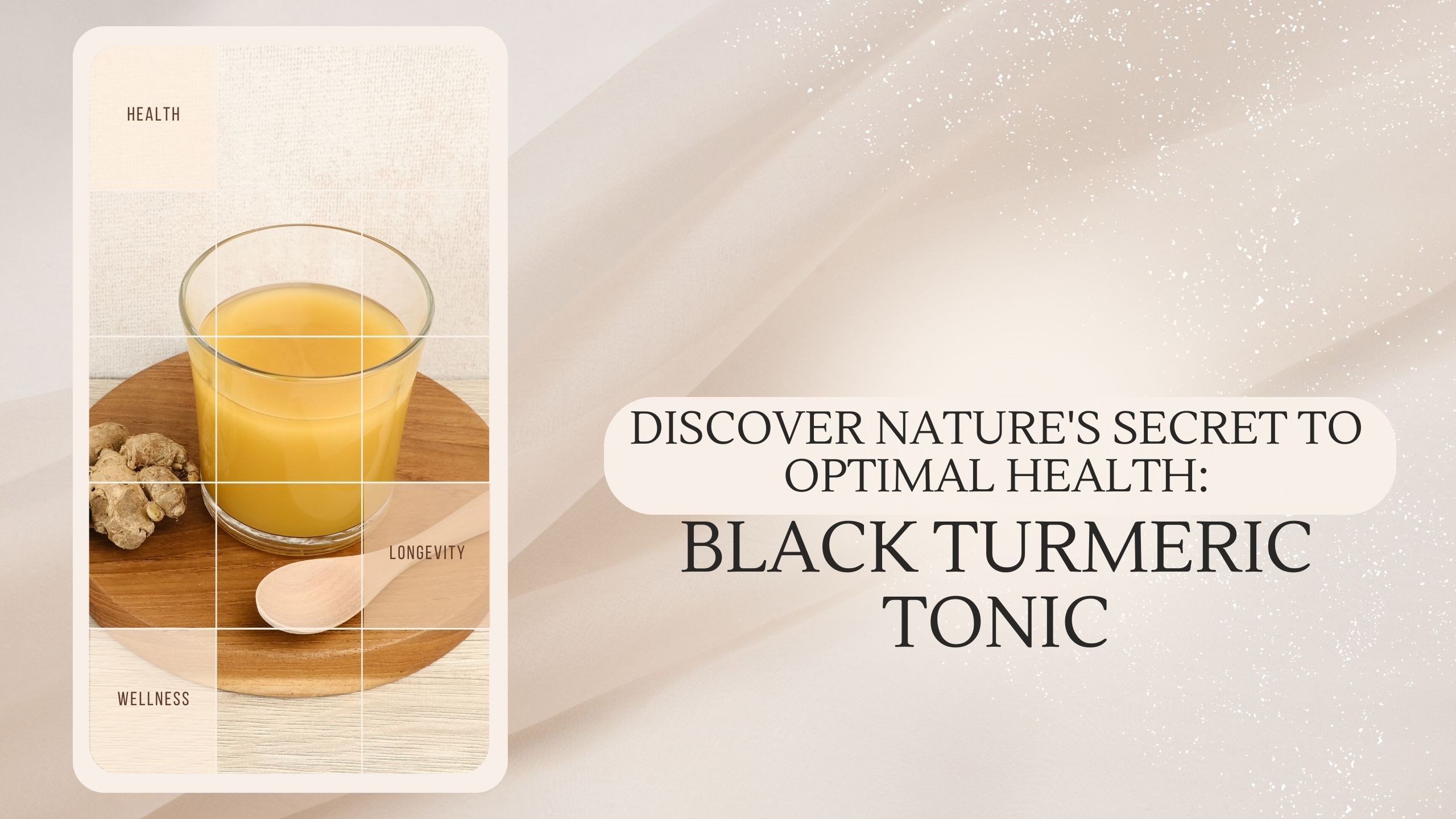 Discover Nature's Secret to Optimal Health Black Turmeric Tonic New Universe Food