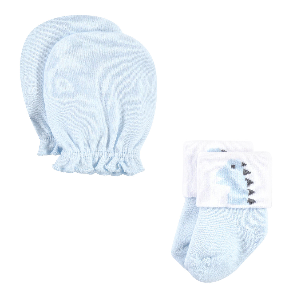 Hudson Baby Socks and Mittens Set, Dinosaur Hudson Childrenswear
