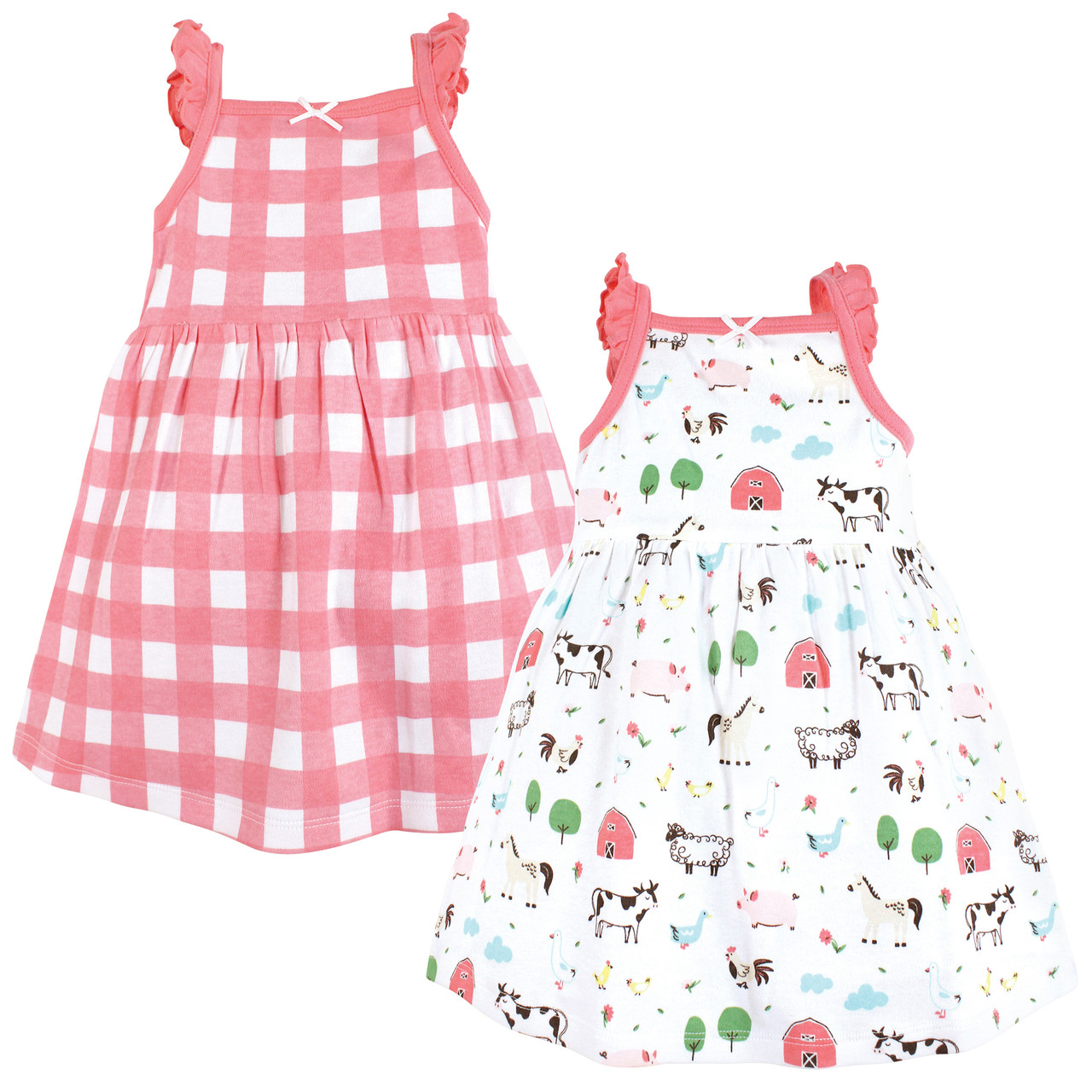 white christmas dresses Hand Smocked Crinkle Muslin Baby Dress (Organic) Sweet Cream / 6-12M main image 0