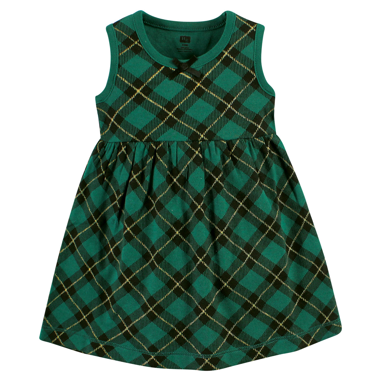 green emerald velvet dress Baby Doll Plaid Green Dress  sharlette Grace Boutique