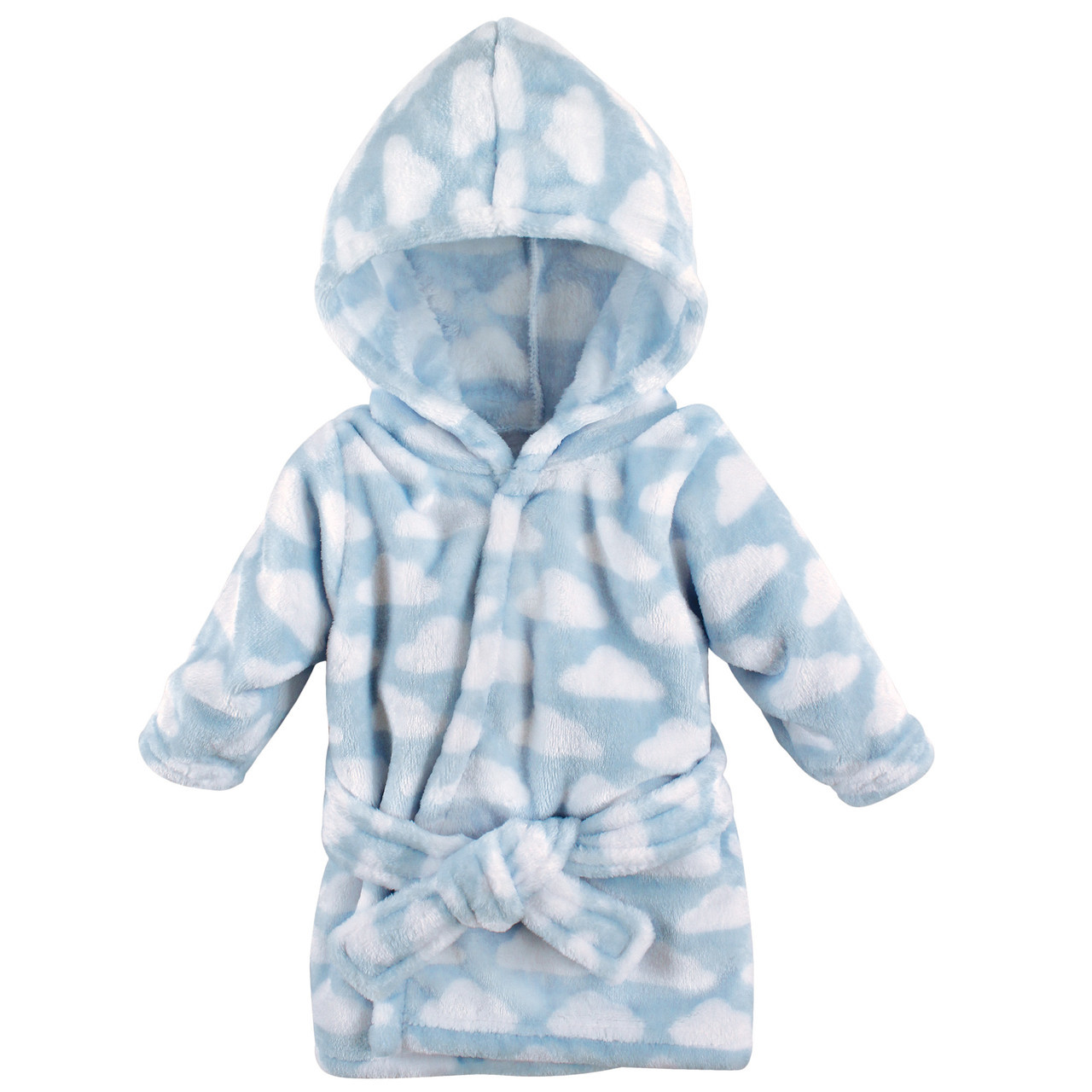 Hudson Baby Bathrobe, Blue Clouds | Baby and Toddler Clothes ...