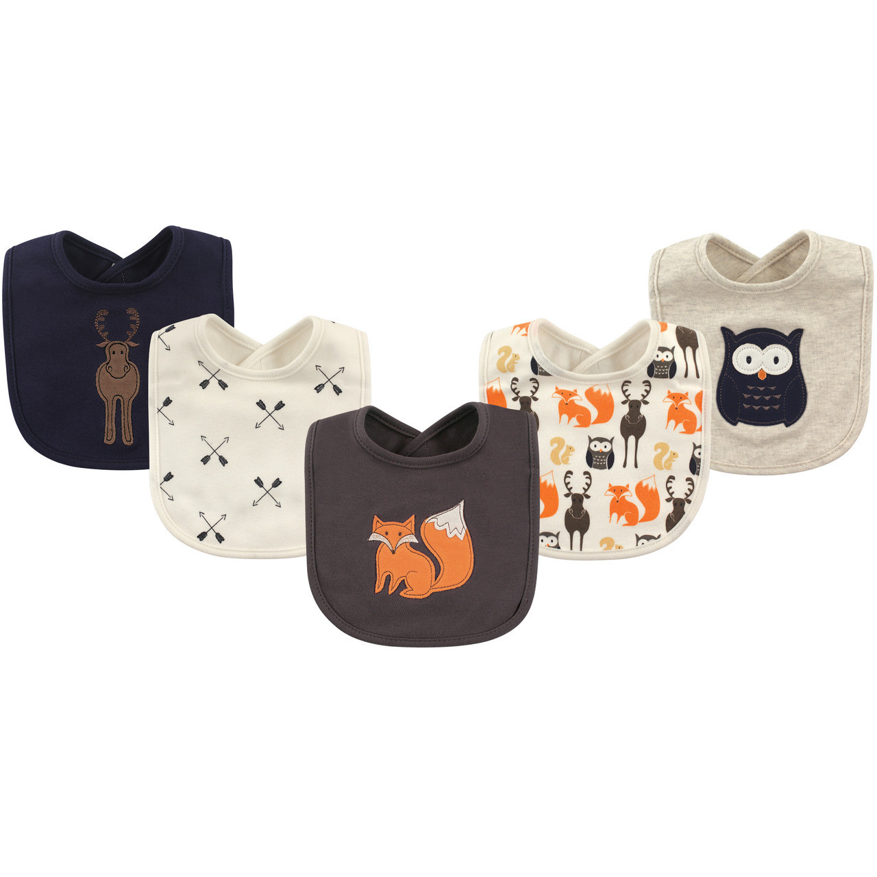 hudson baby drooler bibs