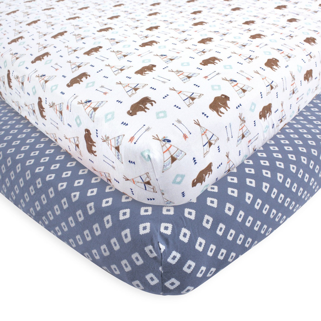 baby boy fitted crib sheet