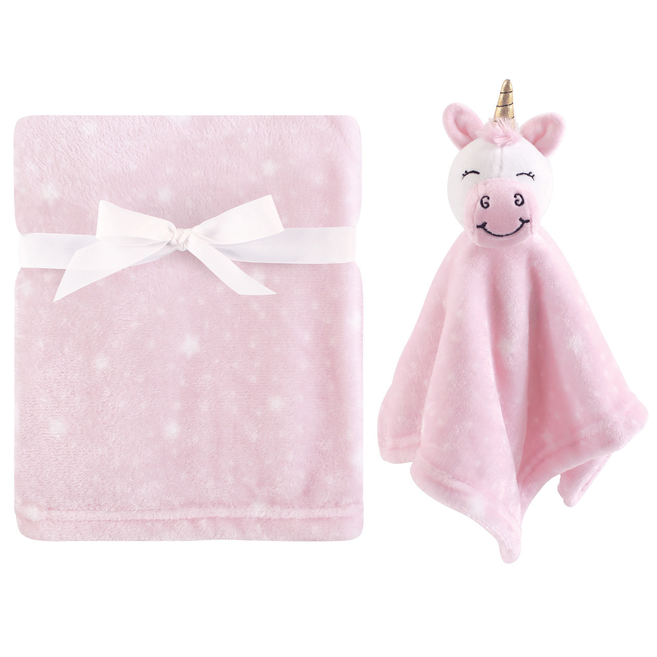 Hudson Baby Plush Blanket And Security Blanket