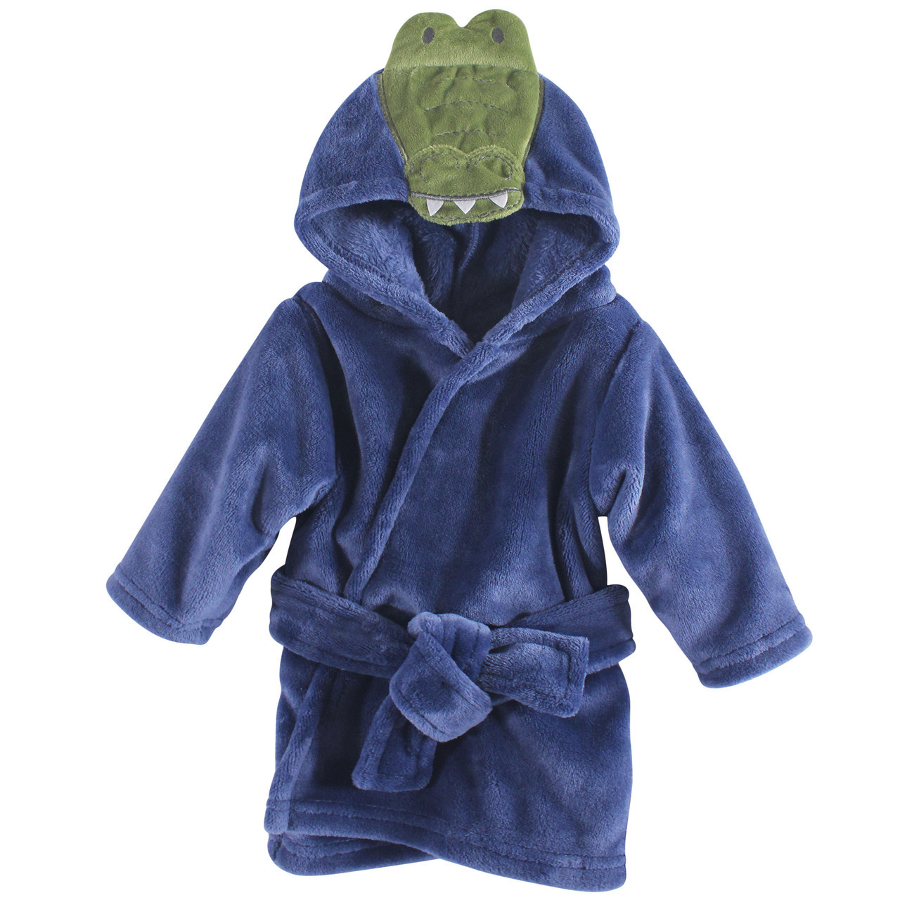Hudson Baby Animal Face Hooded Bathrobe Alligator Baby And