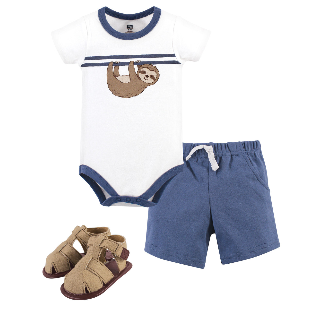 sloth baby boy clothes