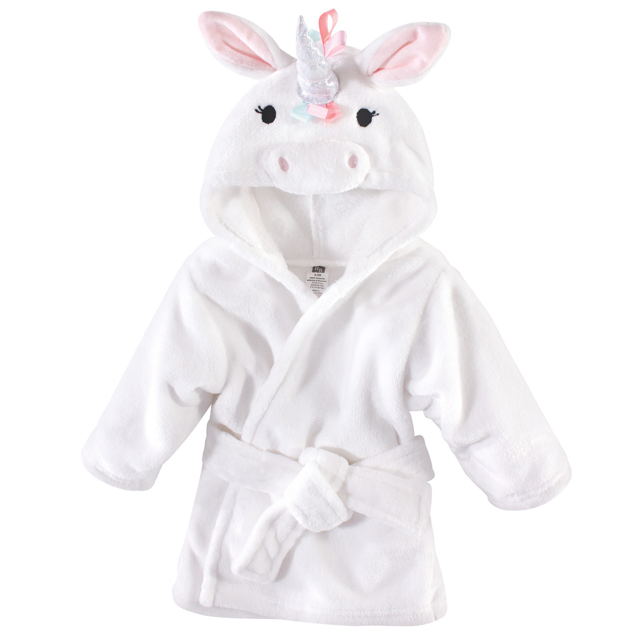 Hudson Baby Plush Hooded Bathrobe Rainbow Unicorn 0 9 Months Baby And Toddler Clothes Accessories And Essentials
