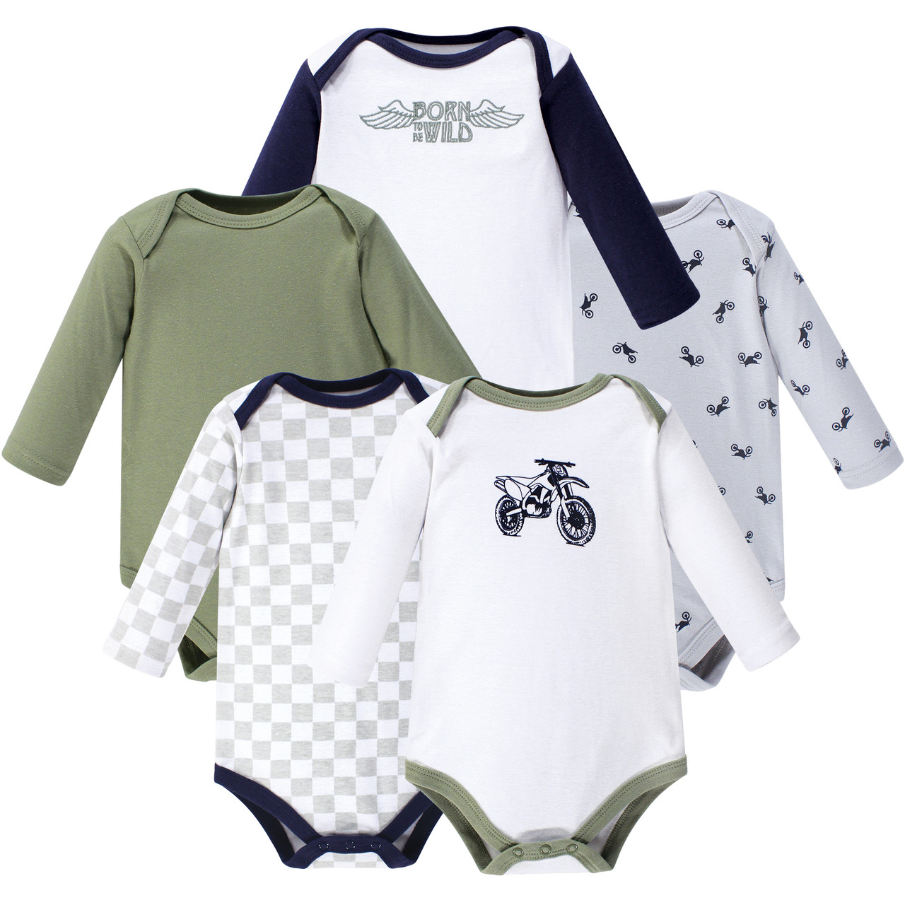 Youngster Moto Cross - Children's Motocross - KIDS MX' Organic  Short-Sleeved Baby Bodysuit