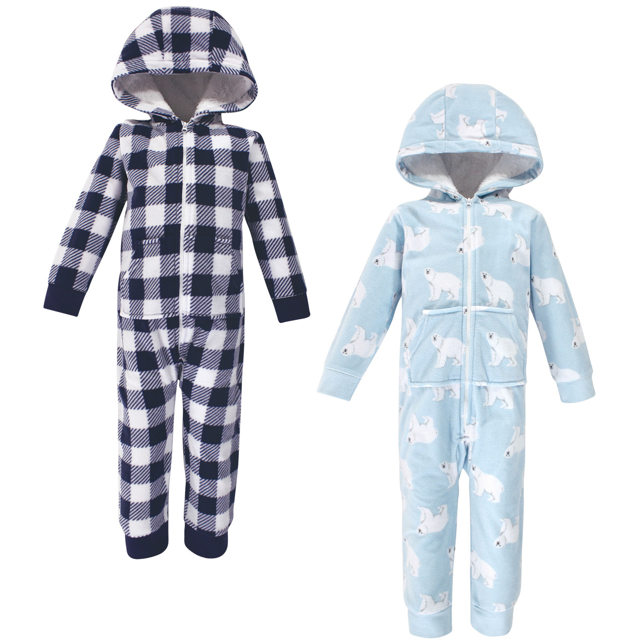 polar fleece baby suit