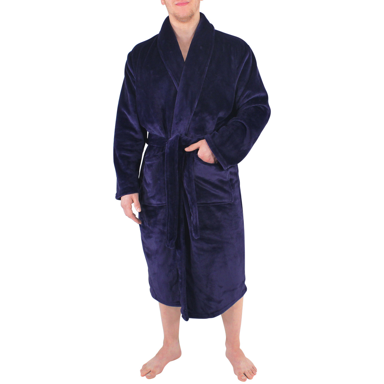 mens plush robes