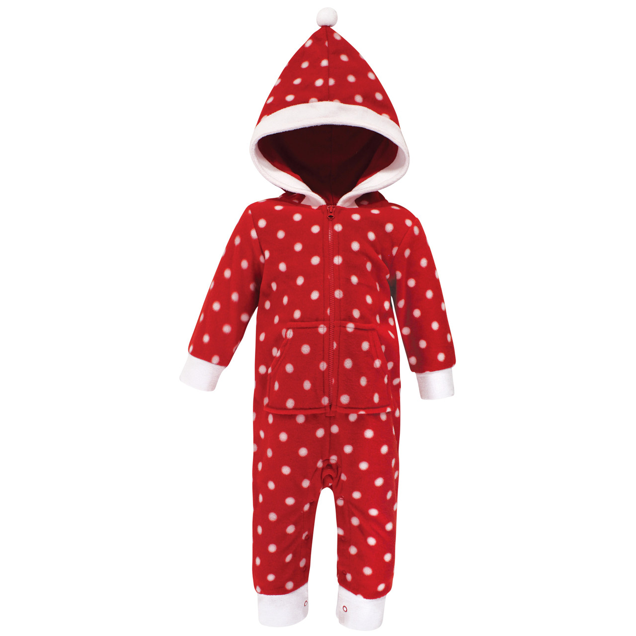 baby girl fleece jumpsuit