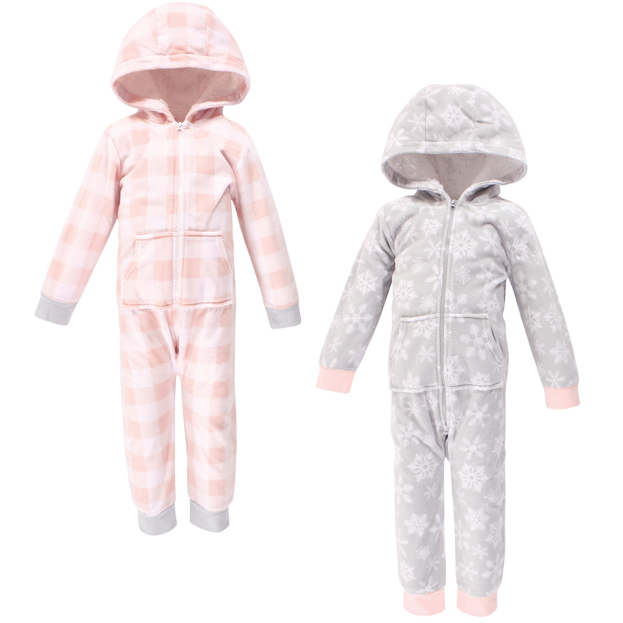 baby girl fleece jumpsuit