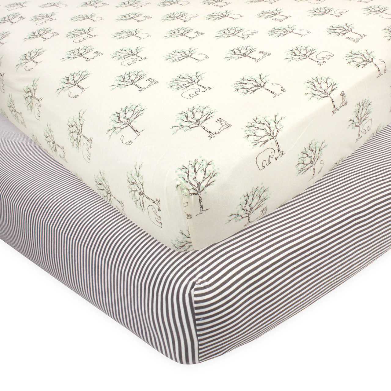 organic cotton fitted crib sheet