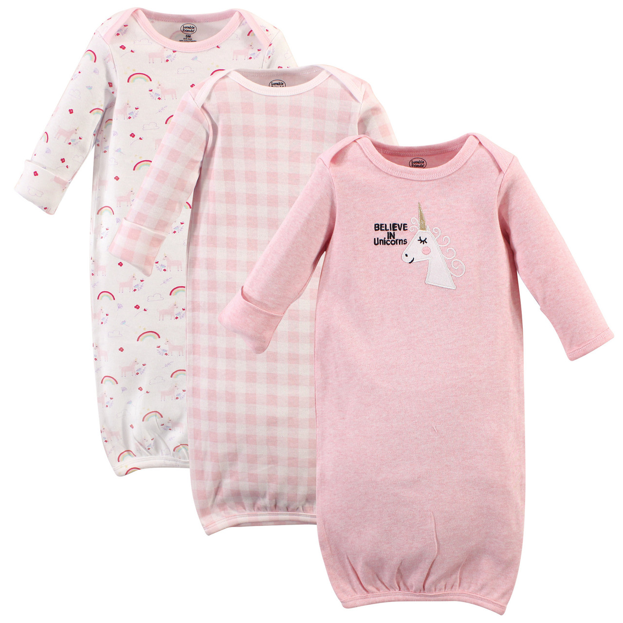 unisex baby gowns