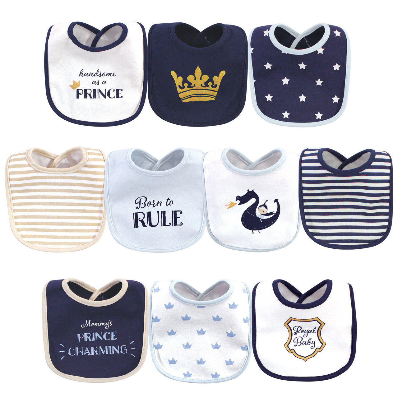 hudson baby drooler bibs