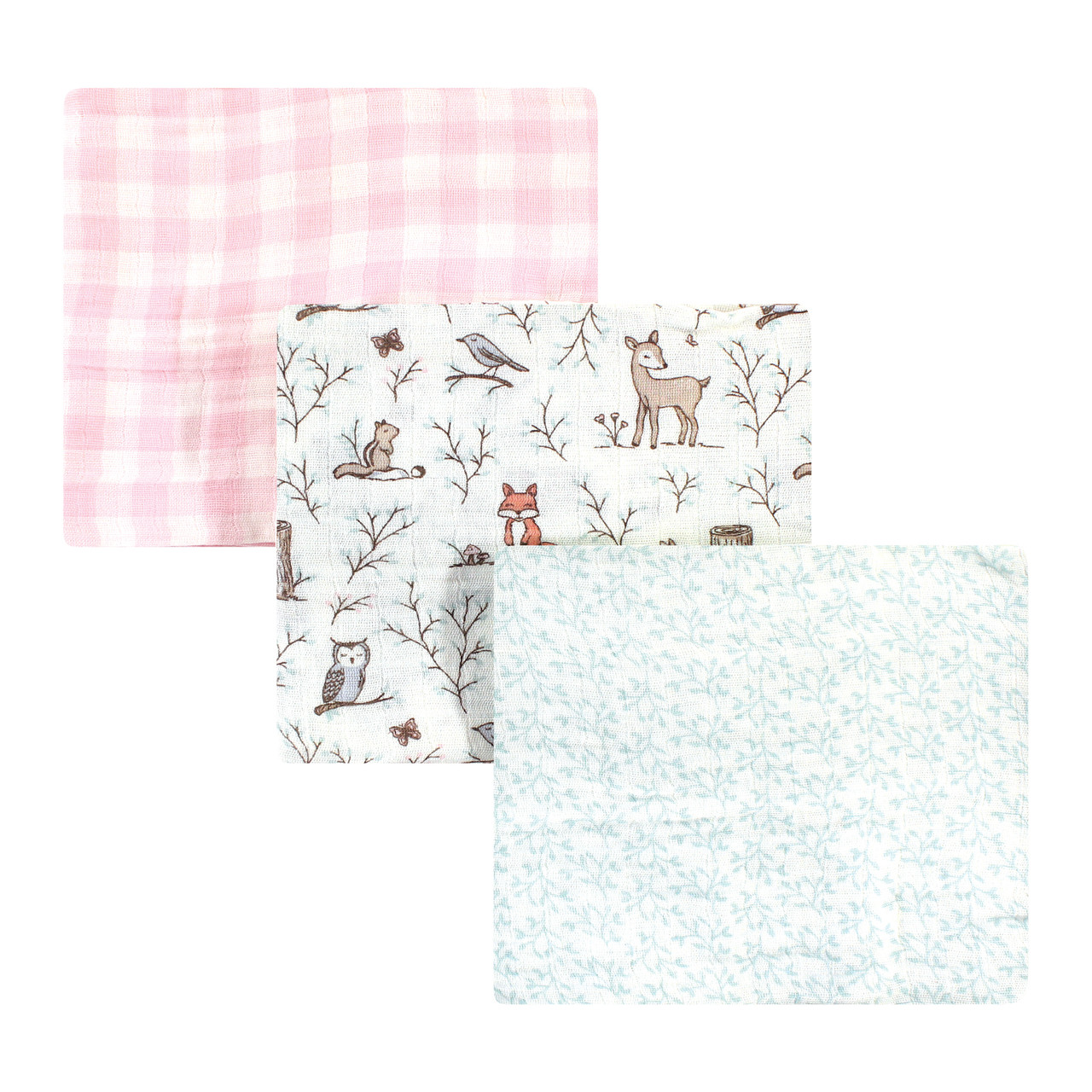 hudson baby muslin swaddle blankets foxes