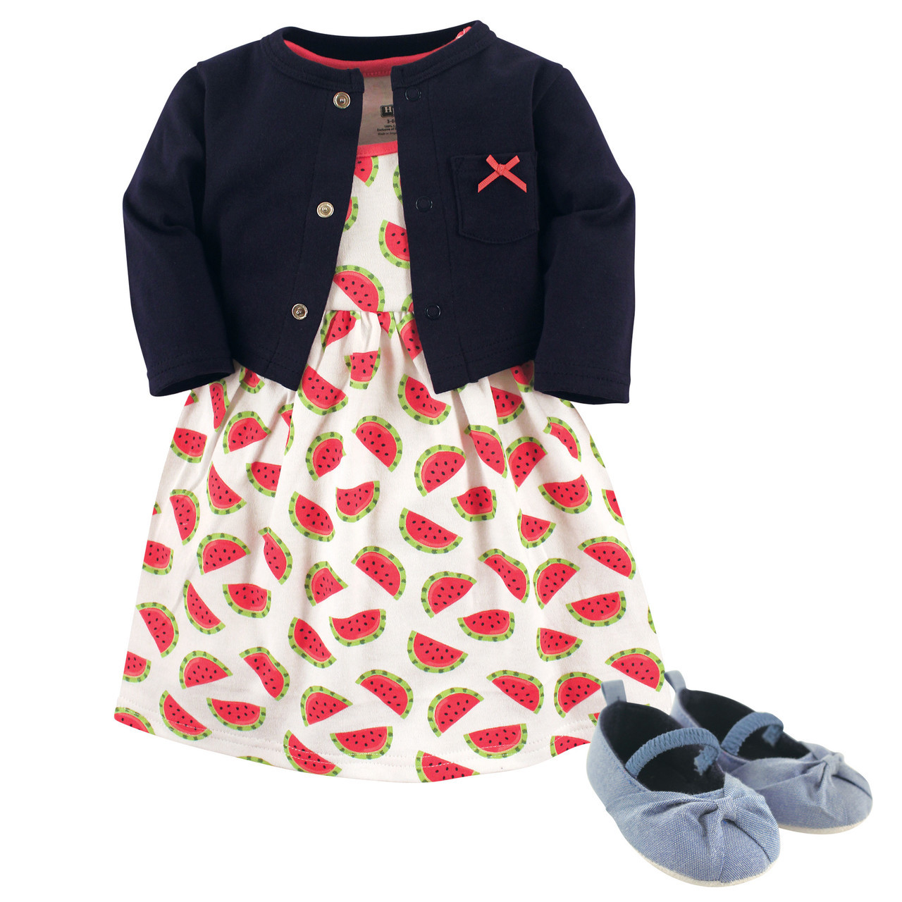 Vestito Per Bambini In Misto Cotone Cardigan Neonato Autunnale Maglione