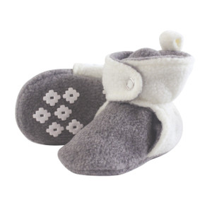 newborn fleece booties