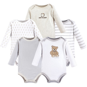 hudson baby long sleeve bodysuits