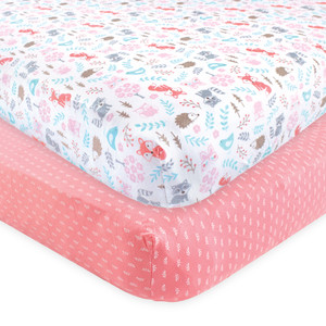 hudson baby fitted crib sheets