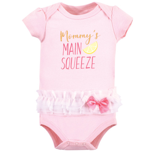 Little Treasure Cotton Bodysuits, Main Squeeze