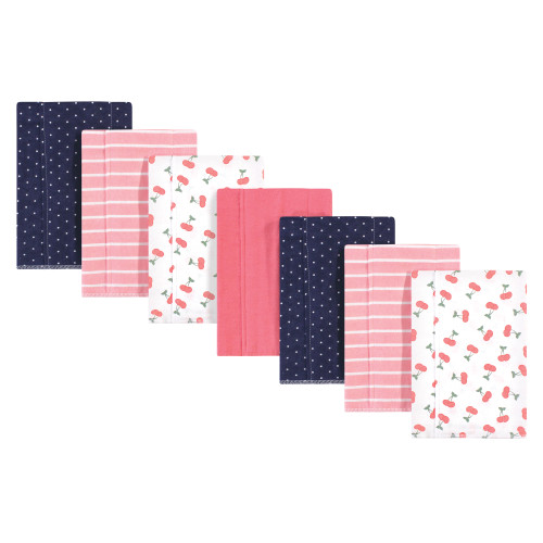 Hudson Baby Cotton Flannel Burp Cloths, Daisy Hudson Childrenswear