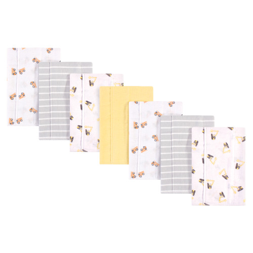 Hudson Baby Cotton Flannel Burp Cloths, Ya Dig