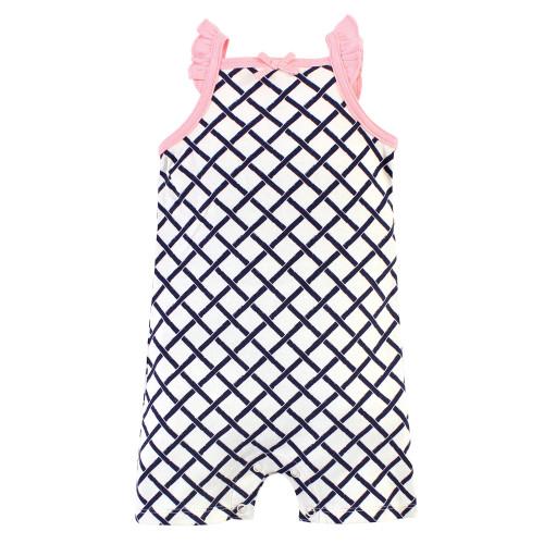 Touched By Nature Organic Cotton Rompers, Bright Butterflies