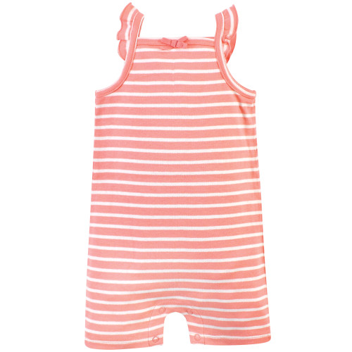 Touched by Nature Organic Cotton Rompers, Leopard