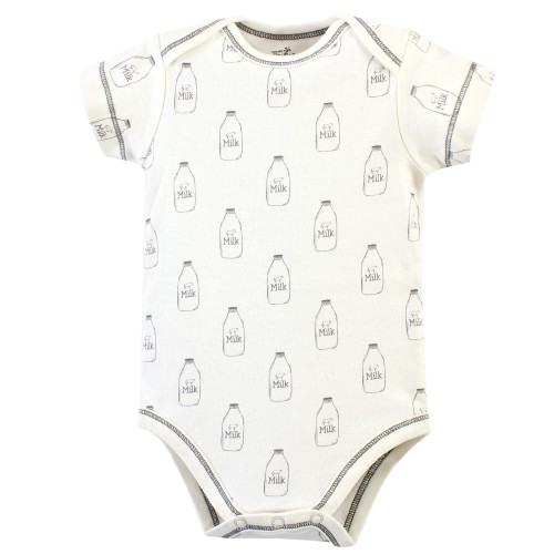 Touched by Nature Organic Cotton Bodysuits, Farm Friends
