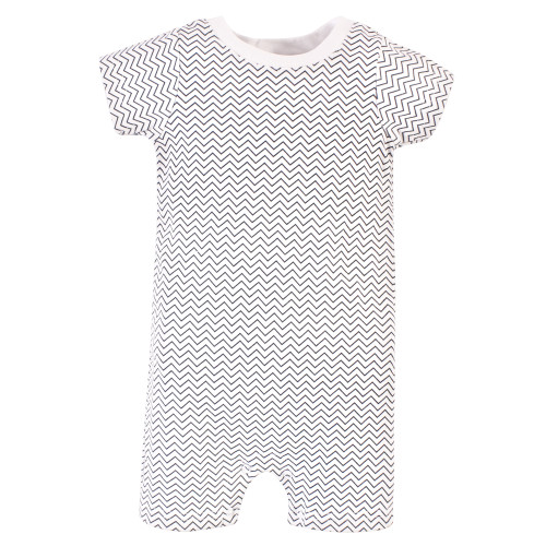 Hudson Baby Cotton Rompers, Milk Cookies